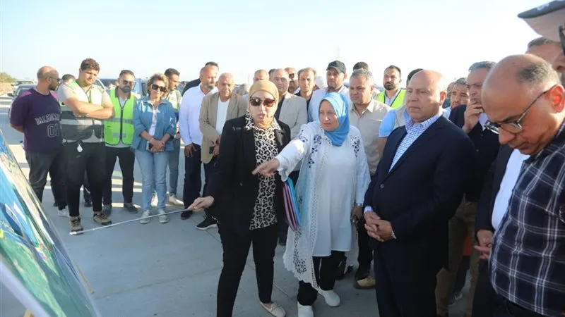 وزير النقل يتفقد مشروعات تطوير شبكة الطرق في الوجه البحري والدلتا