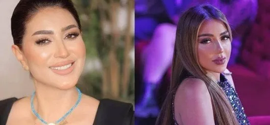 وفاء عامر وسارة سلامة